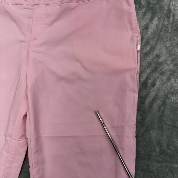 vintage nike capris womens XL pink drawstring hem striped waistband casual Y2K - Picture 8 of 16